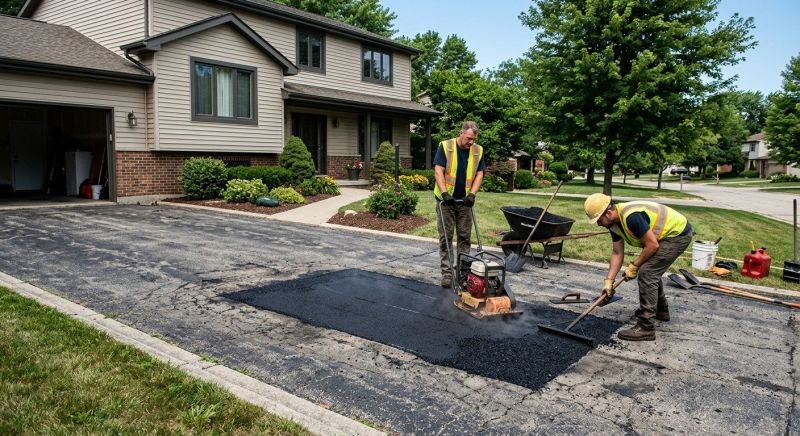 Asphalt Driveway Repair in Orange County, CA