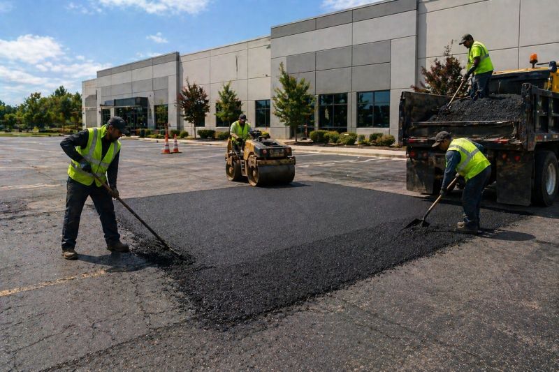 Parking Lot Repair in Conway, AR
