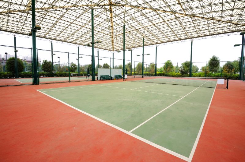 Finished Pickleball Courts